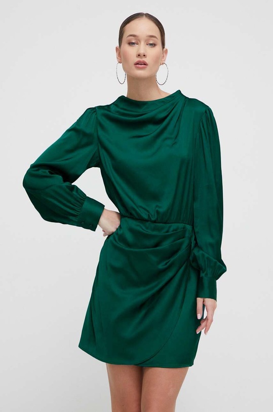 Abercrombie & Fitch sukienka KI159.3454.370 zielony AW23
