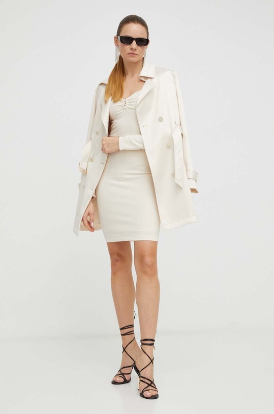 Φόρεμα Guess W4RK53.KC2A2 μπεζ SS24
