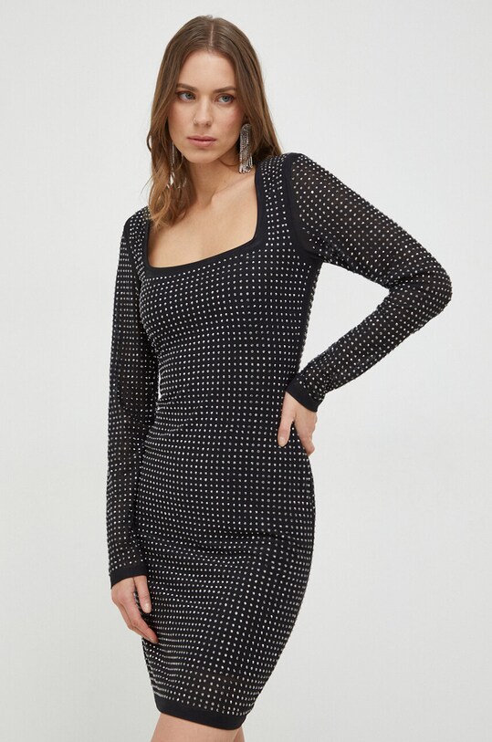 Guess rochie negru W4RK46.KBZX0