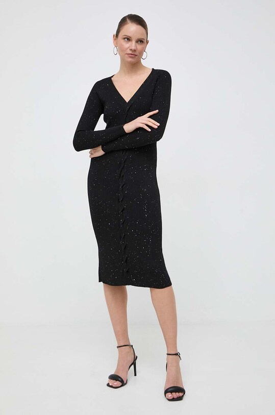 Šaty Guess CELIA W4RK60.Z34O0 čierna SS24