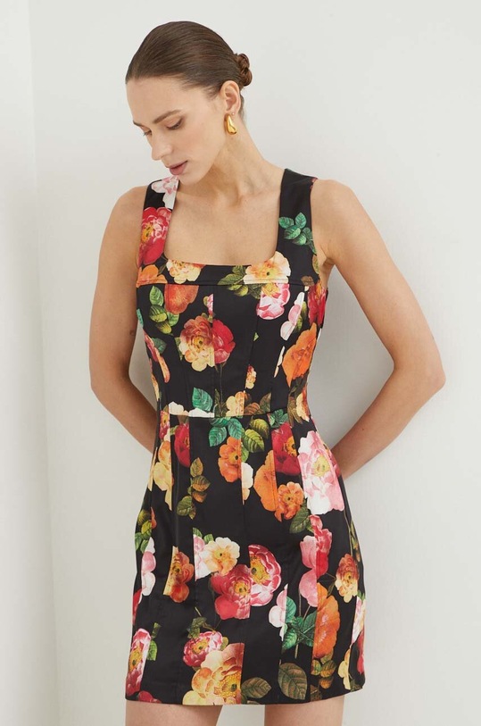 Guess sukienka ALIVIA casual czarny W4RK11.WEFC2