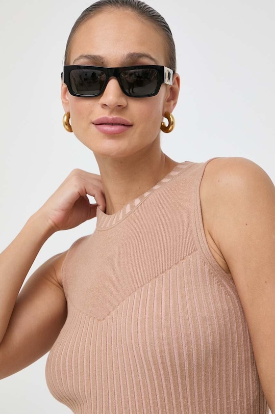 Φόρεμα Guess καφέ W4RK20.Z2YN2