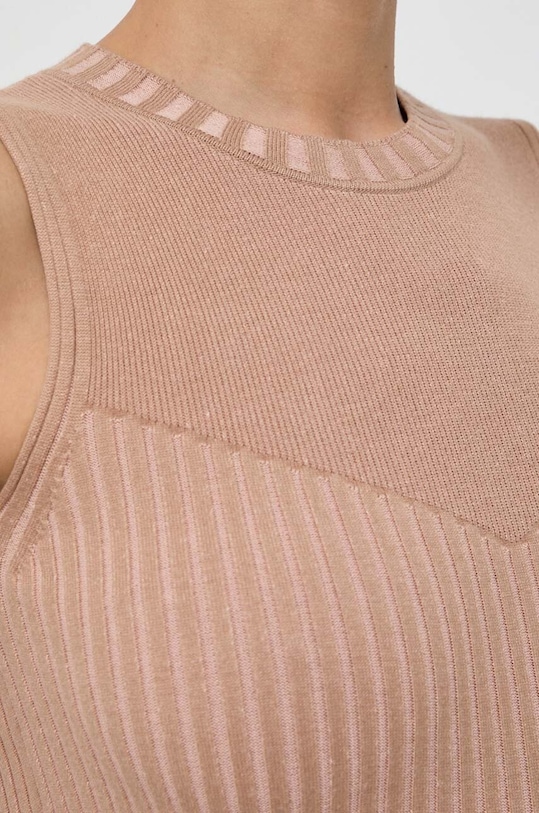 Φόρεμα Guess W4RK20.Z2YN2 καφέ