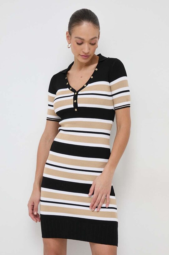 Guess sukienka MAIA casual czarny W4RK66.Z2Y72
