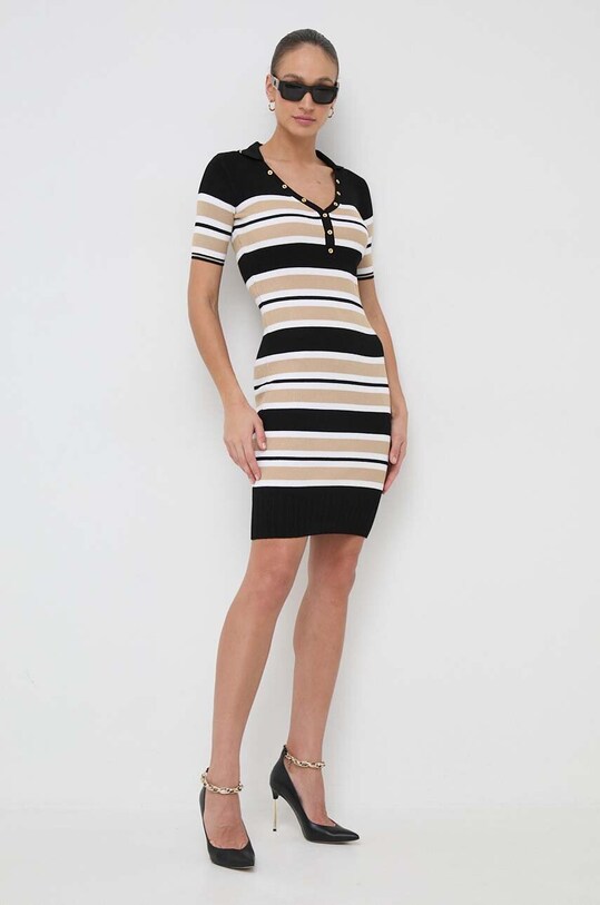 Guess sukienka MAIA W4RK66.Z2Y72 czarny SS24