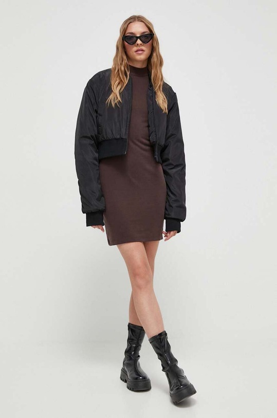 Superdry rochie W8011536A.1DN maro AW23