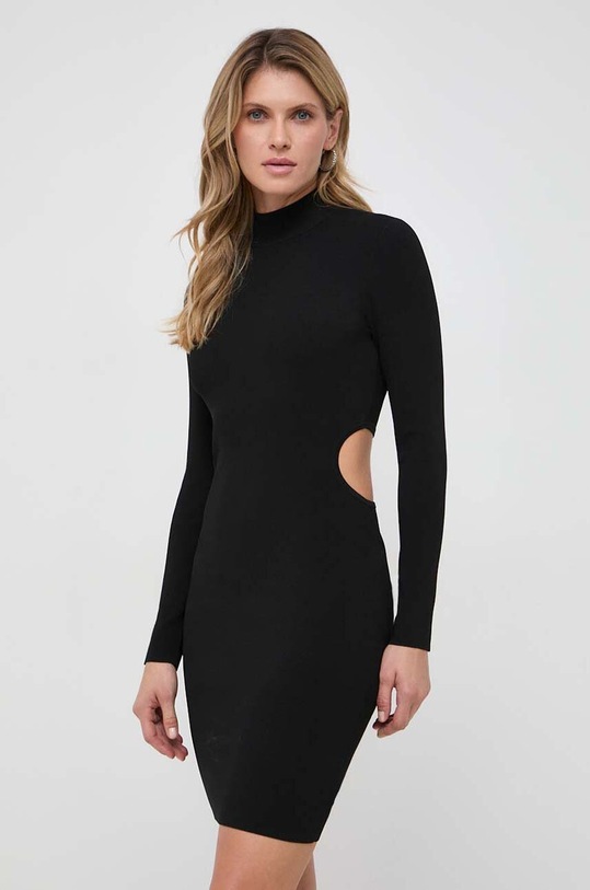 MICHAEL Michael Kors sukienka z elastanem czarny MH3820933D