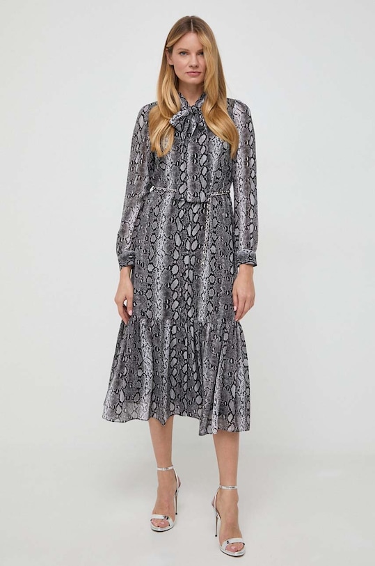 MICHAEL Michael Kors rochie legat negru MH381QOABE