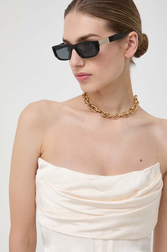 Bardot sukienka 59125DB.GOLD/IVORY beżowy