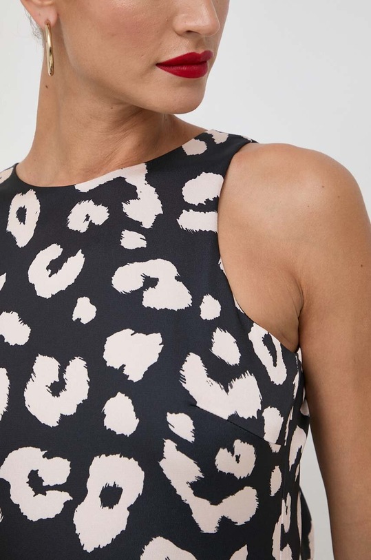 Bardot rochie 59141DB.LEOPARD/BL negru