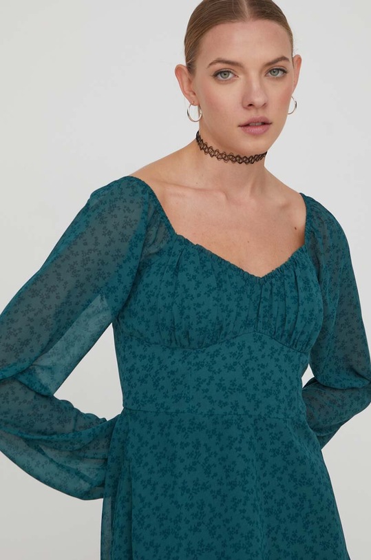 Hollister Co. sukienka zielony KI359.3194.308