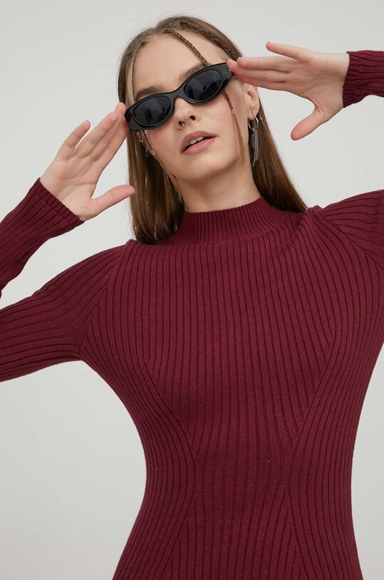 Φόρεμα Hollister Co. μπορντό KI359.3221.520