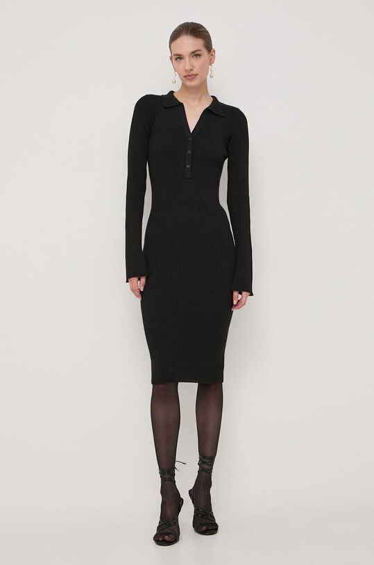 Šaty La Mania DOROTHY čierna AW23