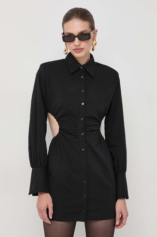La Mania rochie mini negru GISELLE