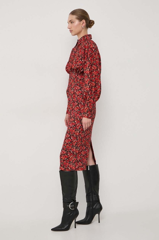 La Mania rochie rosu ODETTE