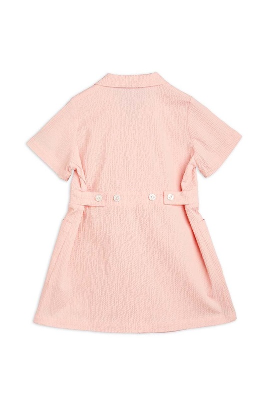 Dziewczynka Mini Rodini sukienka bawełniana dziecięca 2365010628 różowy