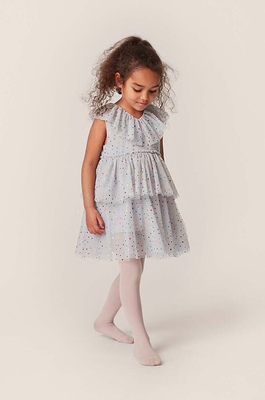 Konges Sløjd rochie fete mini gri KS5976