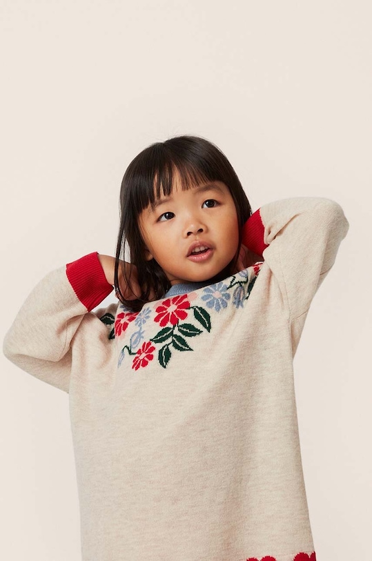 Dětské bavlněné šaty Konges Sløjd KS6097