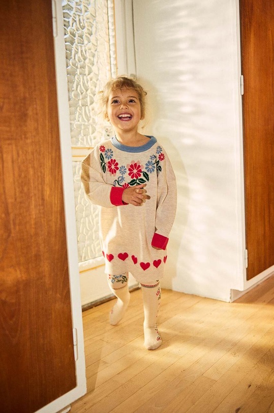 Dětské bavlněné šaty Konges Sløjd KS6097