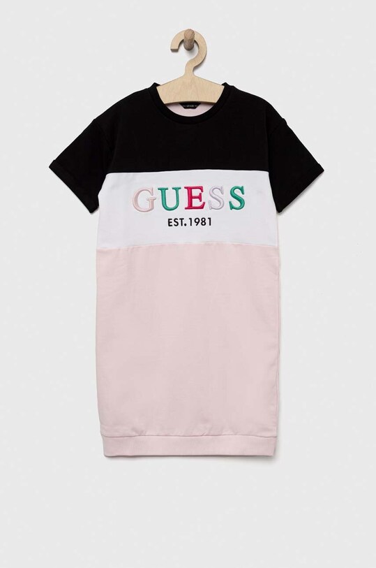 Детское платье Guess короткий розовый J3YK06.KA6V3.9BYX