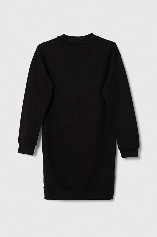 Дитяча бавовняна сукня Guess J3YK20.KA6R3.9BYX чорний AW23