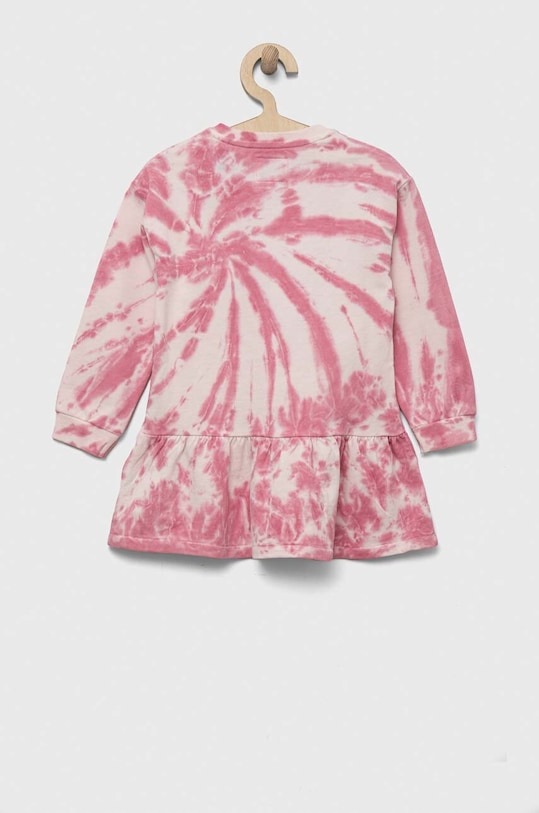 Dětské bavlněné šaty Guess K3YK01.KA6R3.9BYX růžová AW23