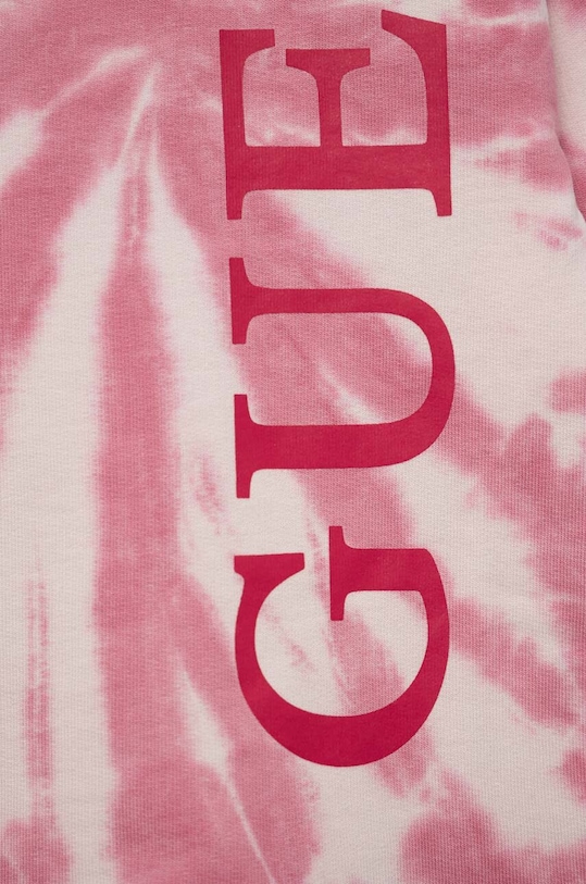 DÍVKA Dětské bavlněné šaty Guess K3YK01.KA6R3.9BYX růžová