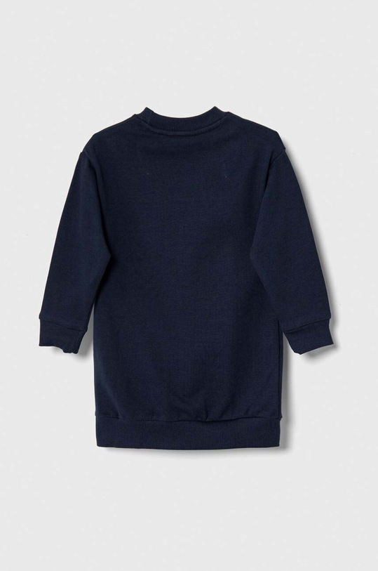 Dievčenské bavlnené šaty Guess K3YK25.KA6R3.9BYX tmavomodrá AW23