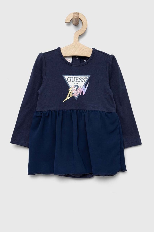 Guess vestito neonato sovrastampa blu S3YG02.J1314.9BYX
