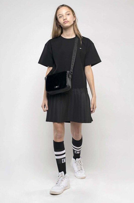 Дитяча сукня Dkny короткий чорний D32896.126.150