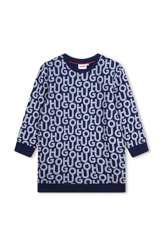 Дитяча сукня HUGO довгий темно-синій G12108.114.150