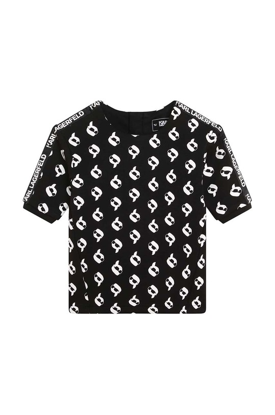 Karl Lagerfeld sukienka niemowlęca trzy czwarte czarny Z92033.86.94