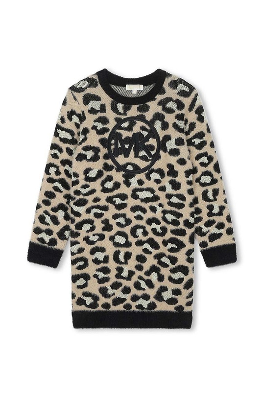 Dječja haljina Michael Kors pletivo bež R12168.102.108