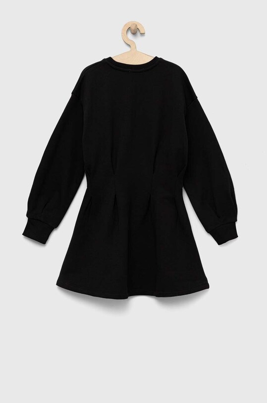 Calvin Klein Jeans sukienka bawełniana dziecięca IG0IG02047.9BYX czarny AW23