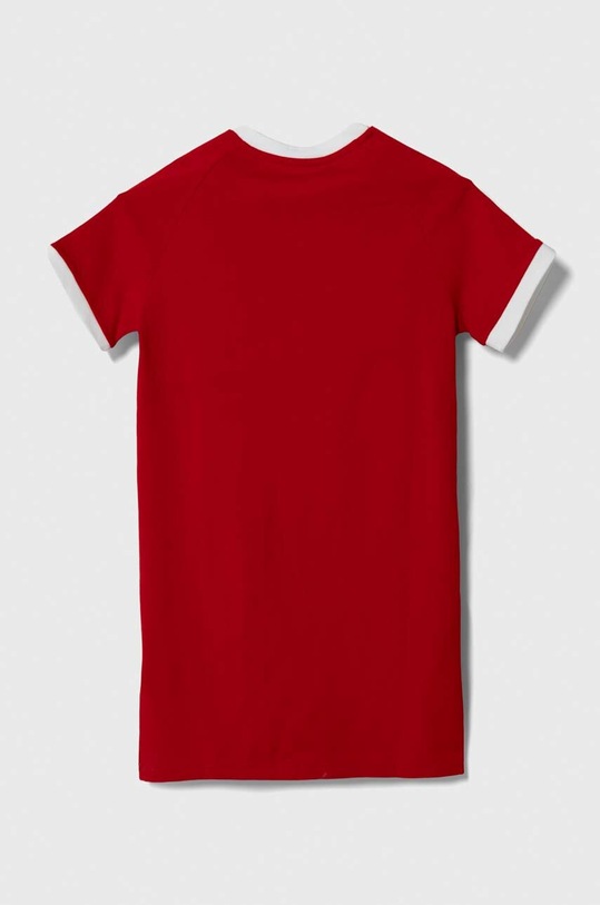 adidas Originals sukienka bawełniana dziecięca IJ9825 czerwony AW23