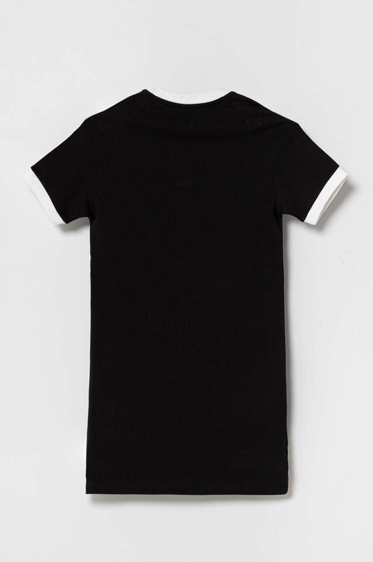 adidas Originals rochie din bumbac pentru copii IM3902 negru AW23