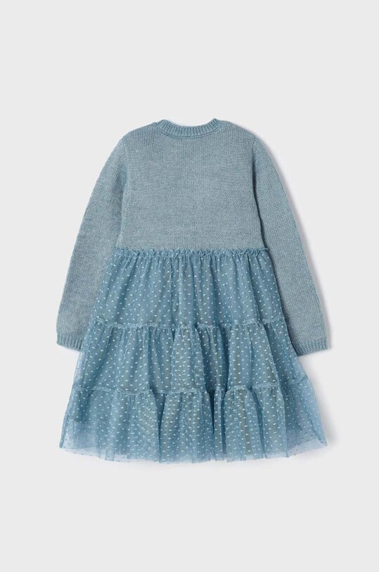 Mayoral sukienka dziecięca 4912.6A.Mini.9BYX niebieski AW23
