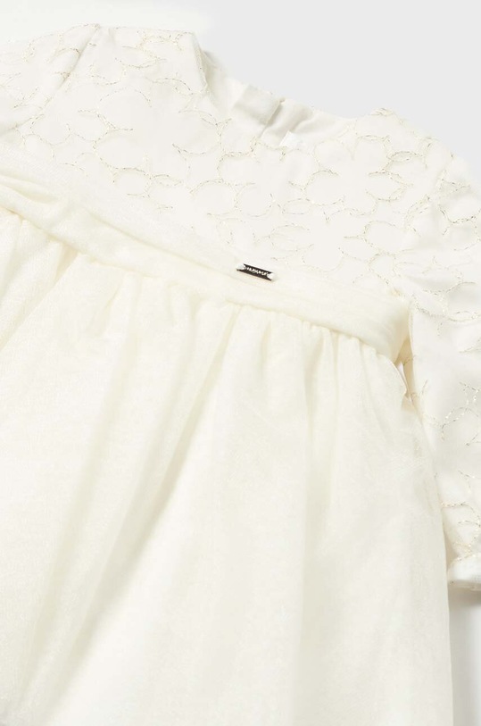 Dziewczynka Mayoral Newborn sukienka niemowlęca 2855.2J.Newborn.9BYX beżowy