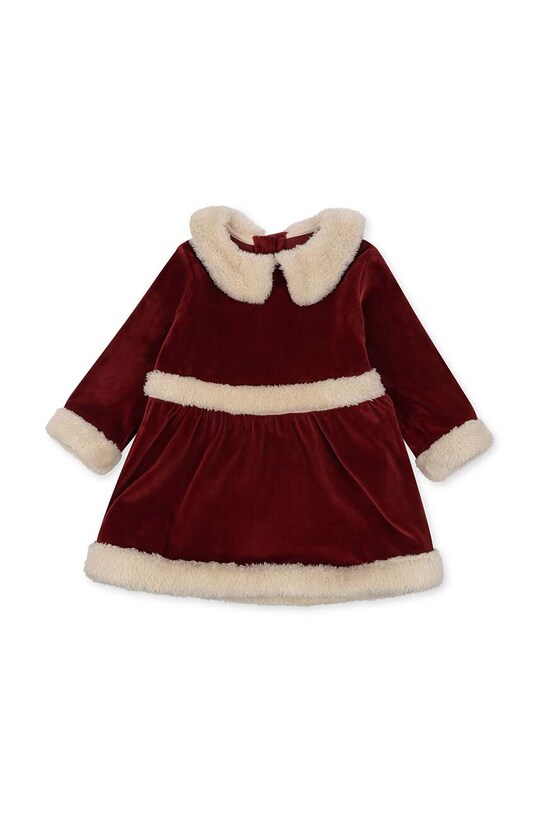 Παιδικό φόρεμα Konges Sløjd KS6356 μπορντό AW23