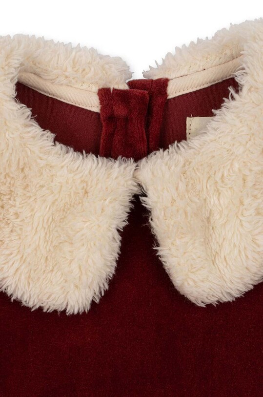 Παιδικό φόρεμα Konges Sløjd μπορντό KS6356