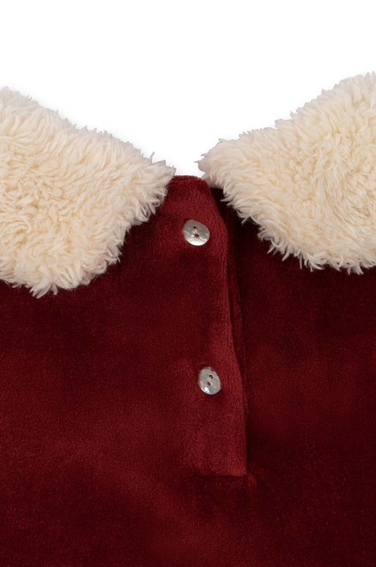 Παιδικό φόρεμα Konges Sløjd KS6356 μπορντό