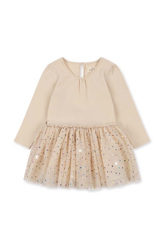 Konges Sløjd sukienka dziecięca KS6395 pomarańczowy AW23