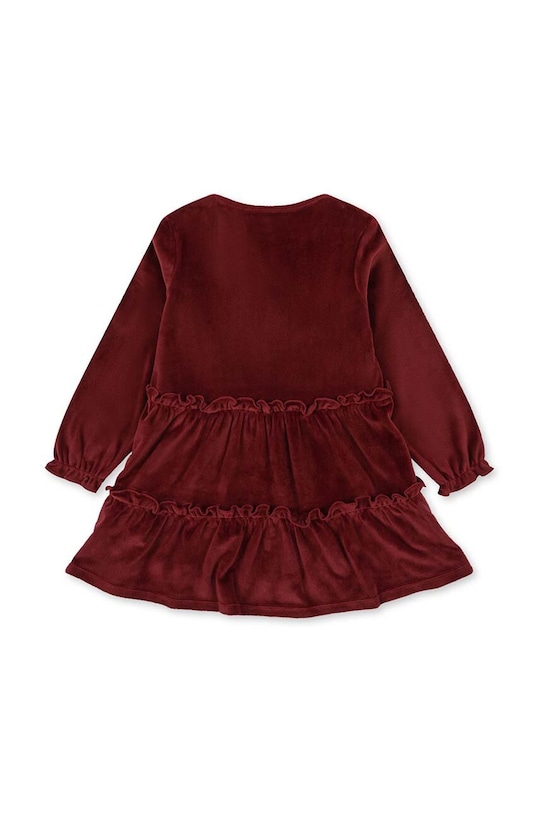 Dziewczynka Konges Sløjd sukienka dziecięca KS6419 bordowy