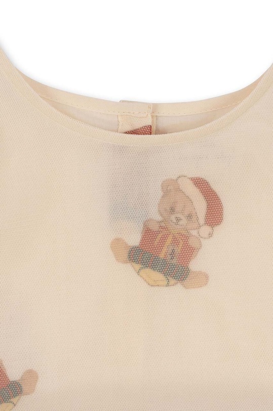 Konges Sløjd sukienka dziecięca beżowy KS6469