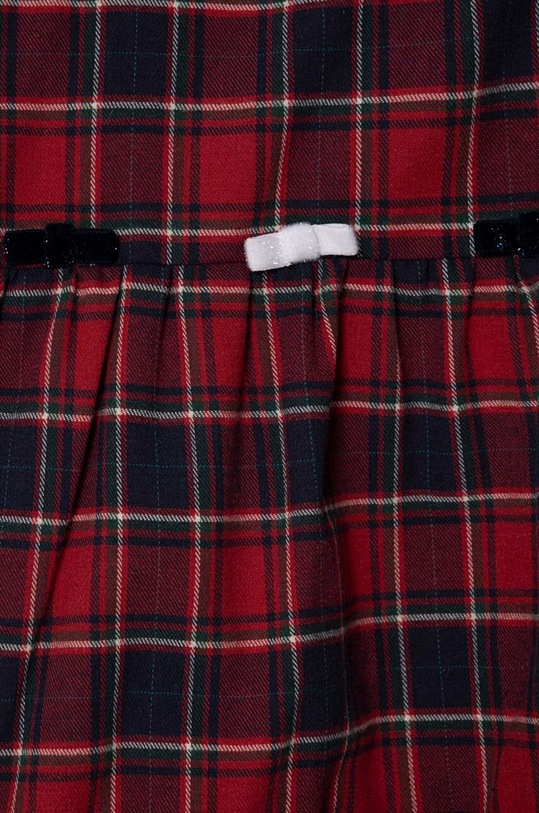 Бебешка памучна рокля Jamiks червен NANEA.Komplet.JZG342.G