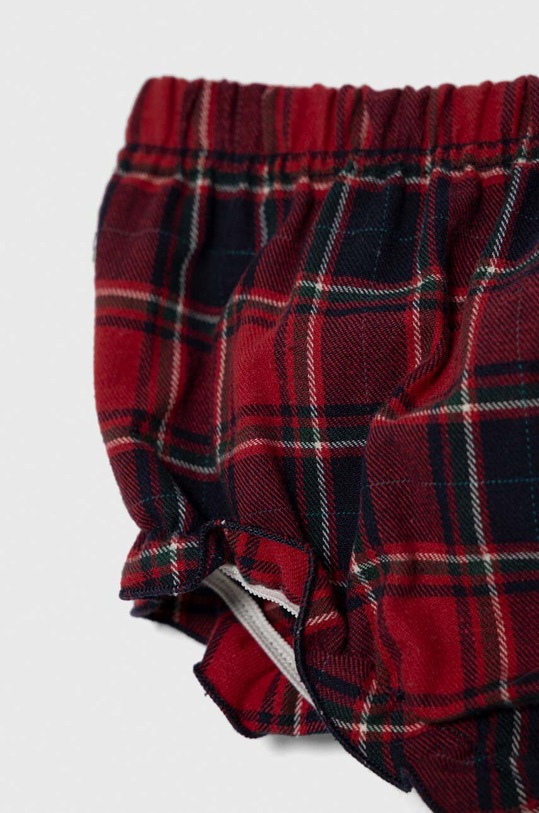 Бебешка памучна рокля Jamiks NANEA.Komplet.JZG342.G червен