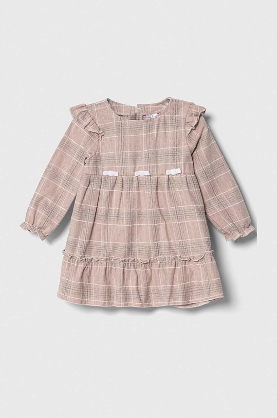 Jamiks sukienka bawełniana dziecięca NANEA.Sukienka.JZG083.G różowy AW23