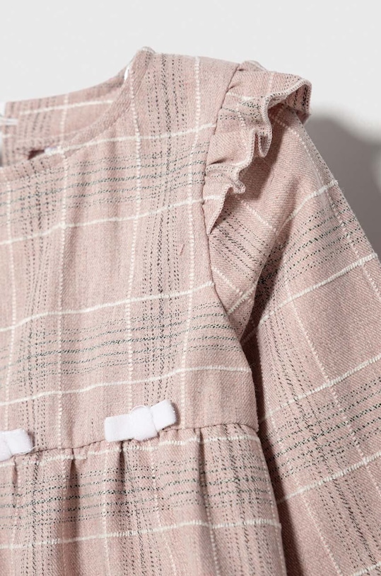 Jamiks sukienka bawełniana dziecięca różowy NANEA.Sukienka.JZG083.G