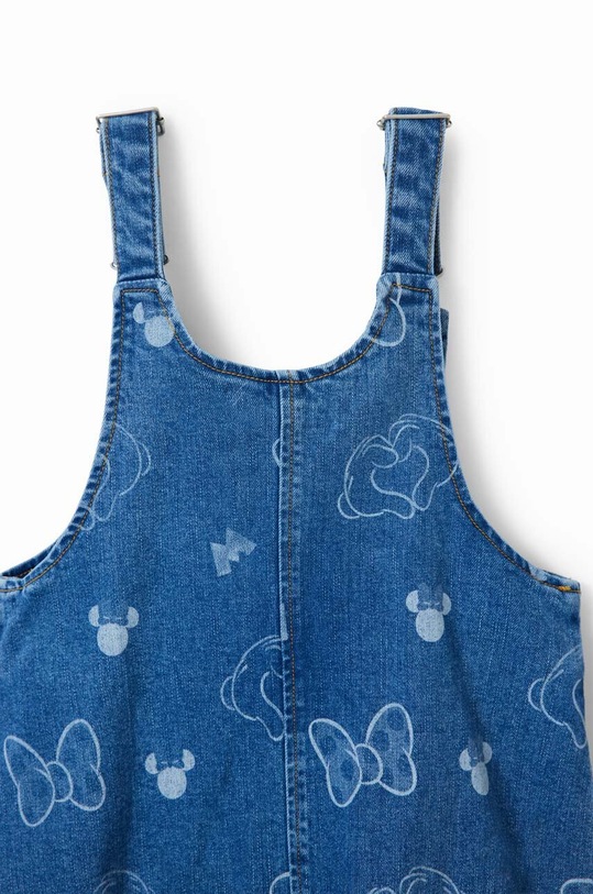 Desigual rochie din denim pentru copii x Disney albastru 23WGVD01
