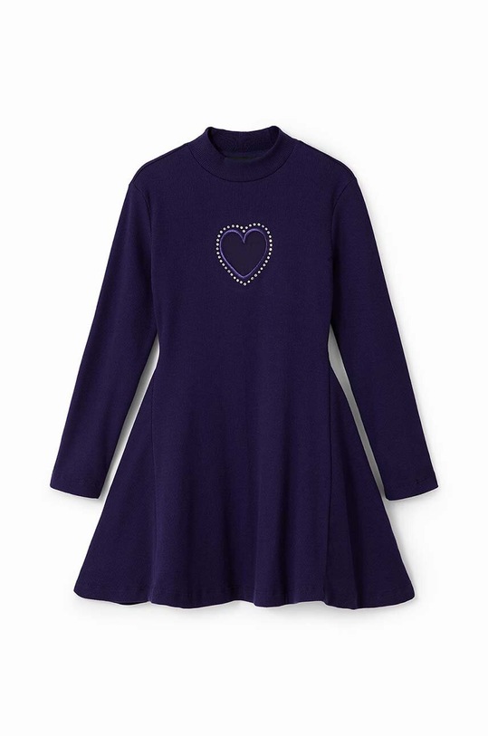 Детска рокля Desigual 23WGVK03 виолетов AW23